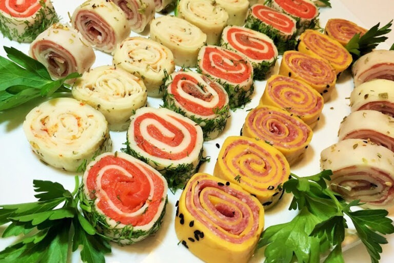 Реценты рулетов на любой вкус к праздничному столу | Проверенные рецепты Pesto